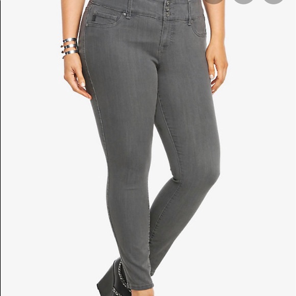 dark gray jeggings